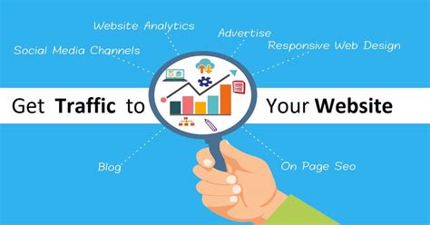 generate traffic to my website.